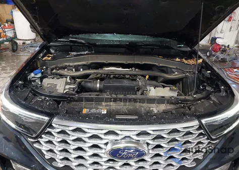 2022 Ford Explorer Platinum из США, поврежденный, VIN 1FM5K8HC2NGA94812